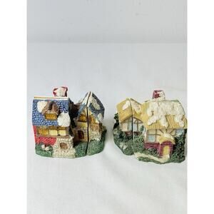 Home Interior HJG Mini Winter Villa Set Of Two